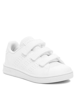 adidas Buty Advantage Court IG2517 Biały ze sklepu MODIVO w kategorii Trampki dziecięce - zdjęcie 168531715