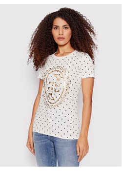 Trussardi T-Shirt 56T00387 Biały Slim Fit ze sklepu MODIVO w kategorii Bluzki damskie - zdjęcie 168531776