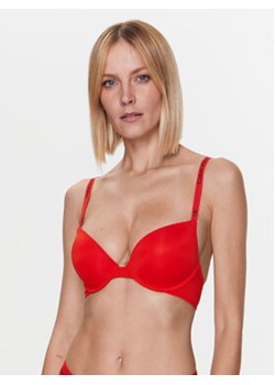 Calvin Klein Underwear Biustonosz push-up 000QF7252E Czerwony ze sklepu MODIVO w kategorii Biustonosze - zdjęcie 168531908