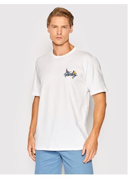 Hurley T-Shirt Wash Parrot Bay MTS0029710 Biały Regular Fit ze sklepu MODIVO w kategorii T-shirty męskie - zdjęcie 168531967
