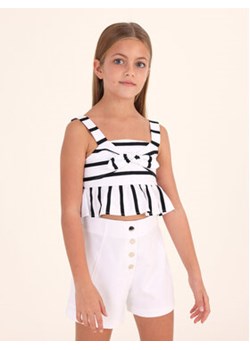 Mayoral Top 6065 Biały ze sklepu MODIVO w kategorii Bluzki dziewczęce - zdjęcie 168532018