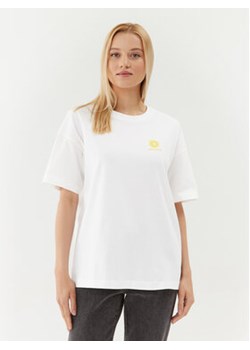 Converse T-Shirt Star Chevron Os Tee 10025213-A01 Biały Regular Fit ze sklepu MODIVO w kategorii Bluzki damskie - zdjęcie 168532226