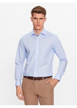 Seidensticker Koszula 01.653760 Niebieski Slim Fit ze sklepu MODIVO w kategorii Koszule męskie - zdjęcie 168532357