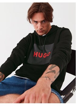 Hugo Bluza 50473168 Czarny Regular Fit ze sklepu MODIVO w kategorii Bluzy męskie - zdjęcie 168533287