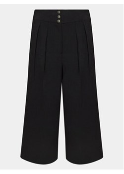 NAF NAF Spodnie materiałowe Elilian P1 YHNP4 Czarny Regular Fit ze sklepu MODIVO w kategorii Spodnie damskie - zdjęcie 168533828