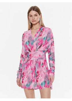 IRO Sukienka codzienna Zola AS100 Różowy Regular Fit ze sklepu MODIVO w kategorii Sukienki - zdjęcie 168534159