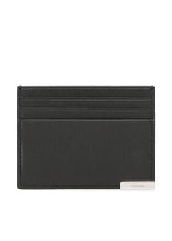 Calvin Klein Etui na karty kredytowe Modern Plaque Cardholder 6cc K50K509987 Czarny ze sklepu MODIVO w kategorii Portfele męskie - zdjęcie 168534766