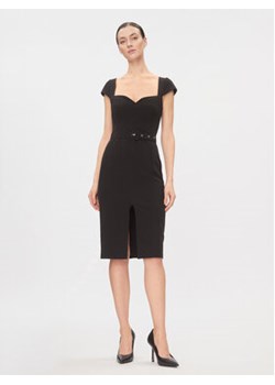 Rinascimento Sukienka koktajlowa CFC0116209003 Czarny Slim Fit ze sklepu MODIVO w kategorii Sukienki - zdjęcie 168535286