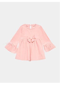 Jamiks Sukienka elegancka Roseline JZG248 Różowy Regular Fit ze sklepu MODIVO w kategorii Sukienki niemowlęce - zdjęcie 168535826