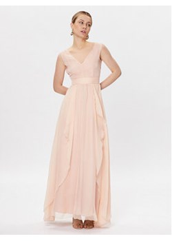 Liu Jo Sukienka wieczorowa CA3384 T3384 Różowy Regular Fit ze sklepu MODIVO w kategorii Sukienki - zdjęcie 168536205