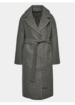 Gina Tricot Płaszcz przejściowy 20609 Szary Regular Fit ze sklepu MODIVO w kategorii Płaszcze damskie - zdjęcie 168536355