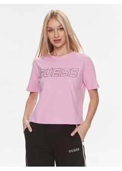 Guess T-Shirt Kiara V4GI18 I3Z14 Kolorowy Boxy Fit ze sklepu MODIVO w kategorii Bluzki damskie - zdjęcie 168536945