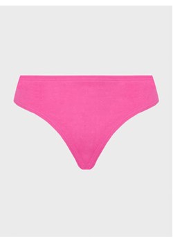 Calvin Klein Swimwear Dół od bikini KW0KW01886 Różowy ze sklepu MODIVO w kategorii Stroje kąpielowe - zdjęcie 168536995