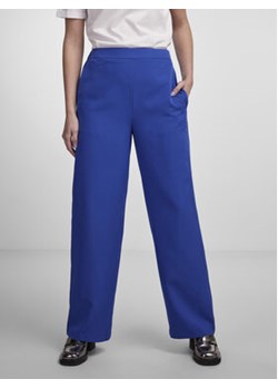 Pieces Spodnie materiałowe Bossy 17140744 Niebieski Loose Fit ze sklepu MODIVO w kategorii Spodnie damskie - zdjęcie 168537047