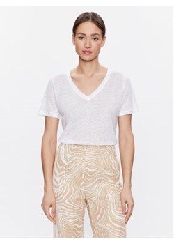 Calvin Klein T-Shirt K20K205551 Biały Regular Fit ze sklepu MODIVO w kategorii Bluzki damskie - zdjęcie 168537165