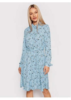 Selected Femme Sukienka koszulowa Fiola 16083878 Niebieski Regular Fit ze sklepu MODIVO w kategorii Sukienki - zdjęcie 168537666