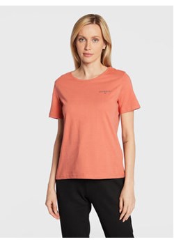 4F T-Shirt H4Z22-TSD028 Pomarańczowy Regular Fit ze sklepu MODIVO w kategorii Bluzki damskie - zdjęcie 168538379
