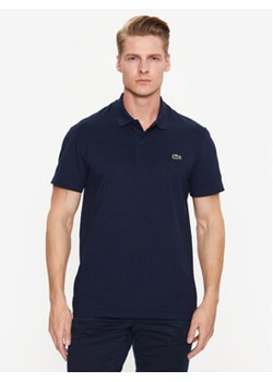 Lacoste Polo DH0783 Granatowy Regular Fit ze sklepu MODIVO w kategorii T-shirty męskie - zdjęcie 168539389