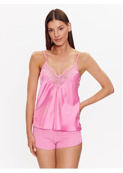 Etam Koszulka piżamowa 6538935 Różowy Regular Fit ze sklepu MODIVO w kategorii Piżamy damskie - zdjęcie 168539638