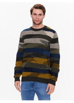 Sisley Sweter 1398T101G Kolorowy Regular Fit ze sklepu MODIVO w kategorii Swetry męskie - zdjęcie 168539765