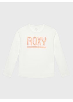 Roxy Bluzka The One ERGZT03904 Biały Regular Fit ze sklepu MODIVO w kategorii Bluzki dziewczęce - zdjęcie 168539975