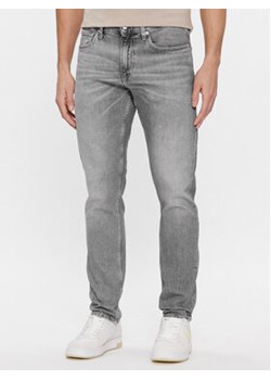 Calvin Klein Jeans Jeansy J30J324191 Szary Slim Fit ze sklepu MODIVO w kategorii Jeansy męskie - zdjęcie 168540099