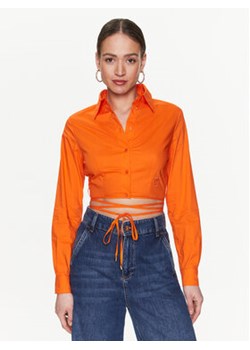 Pinko Koszula Caloroso 100697 Y6VW Pomarańczowy Regular Fit ze sklepu MODIVO w kategorii Koszule damskie - zdjęcie 168540348
