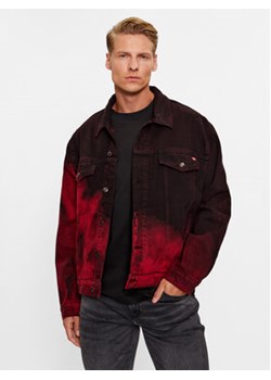 Hugo Kurtka jeansowa 50496087 Czerwony Relaxed Fit ze sklepu MODIVO w kategorii Kurtki męskie - zdjęcie 168541179