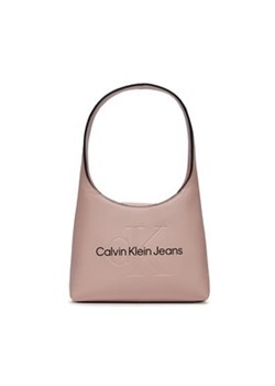 Calvin Klein Jeans Torebka Sculpted Arch Shoulderbag22 Mono K60K611548 Różowy ze sklepu MODIVO w kategorii Kuferki - zdjęcie 168541717