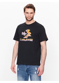 Converse T-Shirt Cloud Sky 10024587-A02 Czarny Standard Fit ze sklepu MODIVO w kategorii T-shirty męskie - zdjęcie 168542337