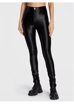 Glamorous Spodnie materiałowe YH2505 Czarny Slim Fit ze sklepu MODIVO w kategorii Spodnie damskie - zdjęcie 168542456