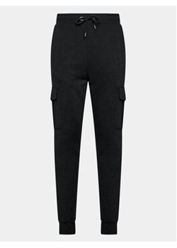 Brave Soul Spodnie dresowe MJB-581GAUZE Czarny Regular Fit ze sklepu MODIVO w kategorii Spodnie męskie - zdjęcie 168542486