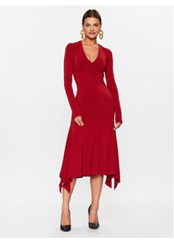 Patrizia Pepe Sukienka koktajlowa 8A1181/J113-R799 Czerwony Regular Fit ze sklepu MODIVO w kategorii Sukienki - zdjęcie 168542497