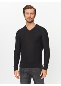 Boss Sweter Avac_V 50510750 Czarny Regular Fit ze sklepu MODIVO w kategorii Swetry męskie - zdjęcie 168542838