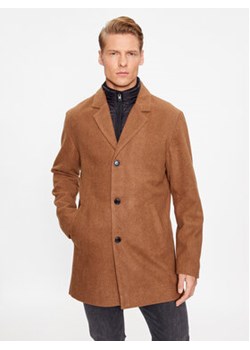 Jack&Jones Płaszcz przejściowy 12236160 Brązowy Regular Fit ze sklepu MODIVO w kategorii Płaszcze męskie - zdjęcie 168542898