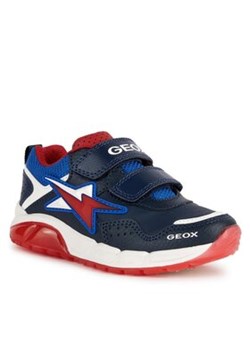 Geox Sneakersy J Spaziale Boy J36CQA 0BU11 C0735 S Granatowy ze sklepu MODIVO w kategorii Buty sportowe dziecięce - zdjęcie 168543056