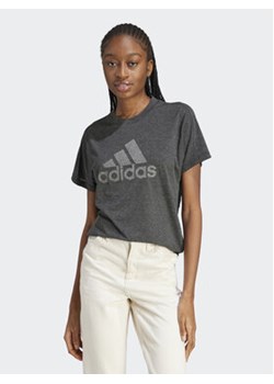 adidas T-Shirt Future Icons Winners 3.0 IM2423 Szary Regular Fit ze sklepu MODIVO w kategorii Bluzki damskie - zdjęcie 168543115