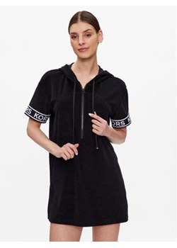 MICHAEL Michael Kors Sukienka plażowa Logo Terry MM2M650 Czarny Slim Fit ze sklepu MODIVO w kategorii Odzież plażowa - zdjęcie 168543215