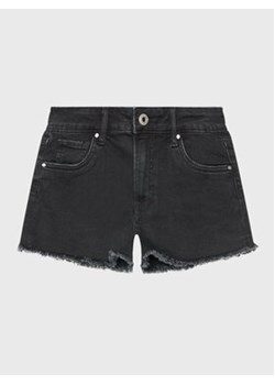 Pepe Jeans Szorty jeansowe Patty Short PG800783XR0 Czarny Regular Fit ze sklepu MODIVO w kategorii Spodenki dziewczęce - zdjęcie 168543267