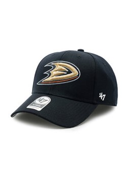 47 Brand Czapka z daszkiem NHL Anaheim Ducks '47 MVP H-MVP25WBV-BKC Czarny ze sklepu MODIVO w kategorii Czapki z daszkiem męskie - zdjęcie 168543336