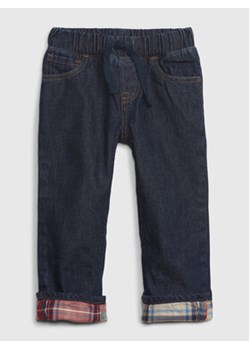 Gap Jeansy 815308-00 Granatowy Straight Fit ze sklepu MODIVO w kategorii Spodnie chłopięce - zdjęcie 168543399