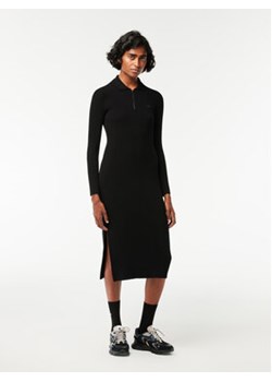 Lacoste Sukienka codzienna EF0632 Czarny Slim Fit ze sklepu MODIVO w kategorii Sukienki - zdjęcie 168543456