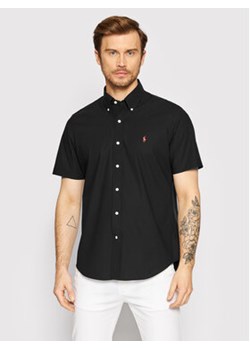 Polo Ralph Lauren Koszula 710867700001 Czarny Custom Fit ze sklepu MODIVO w kategorii Koszule męskie - zdjęcie 168543736