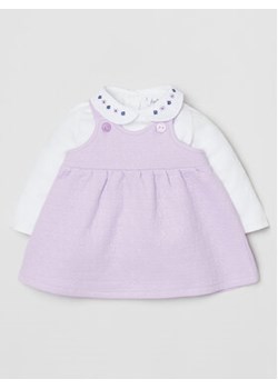 OVS Komplet bluzka i sukienka 1820727 Fioletowy Regular Fit ze sklepu MODIVO w kategorii Komplety niemowlęce - zdjęcie 168543746