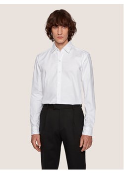 Boss Koszula Robbie 50438496 Biały Sharp Fit ze sklepu MODIVO w kategorii Koszule męskie - zdjęcie 168543758