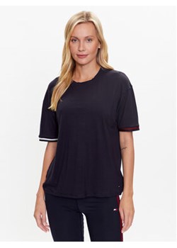 Tommy Hilfiger T-Shirt S10S101753 Granatowy Relaxed Fit ze sklepu MODIVO w kategorii Bluzki damskie - zdjęcie 168543929