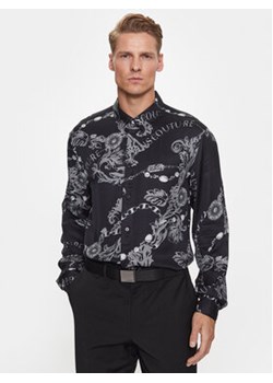 Versace Jeans Couture Koszula 75GAL2R0 Czarny Regular Fit ze sklepu MODIVO w kategorii Koszule męskie - zdjęcie 168544198