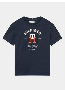 Tommy Hilfiger T-Shirt KS0KS00393 D Granatowy Regular Fit ze sklepu MODIVO w kategorii T-shirty chłopięce - zdjęcie 168544266