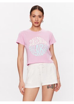 Billabong T-Shirt Dream The Day EBJZT00134 Różowy Regular Fit ze sklepu MODIVO w kategorii Bluzki damskie - zdjęcie 168544706