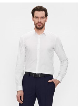 Calvin Klein Koszula K10K112743 Biały Extra Slim Fit ze sklepu MODIVO w kategorii Koszule męskie - zdjęcie 168545029